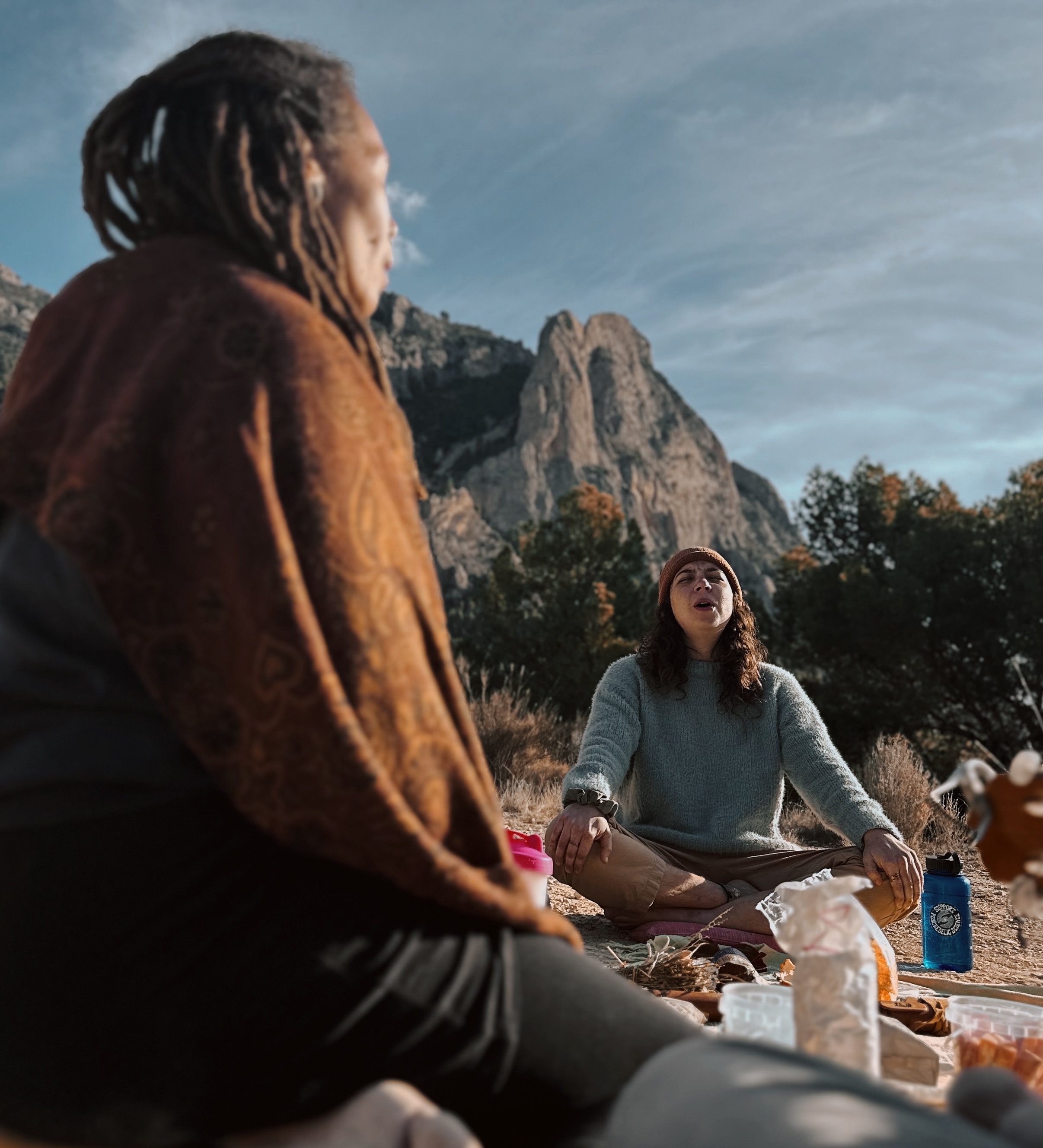 The retreat in the mountains above Alicante
